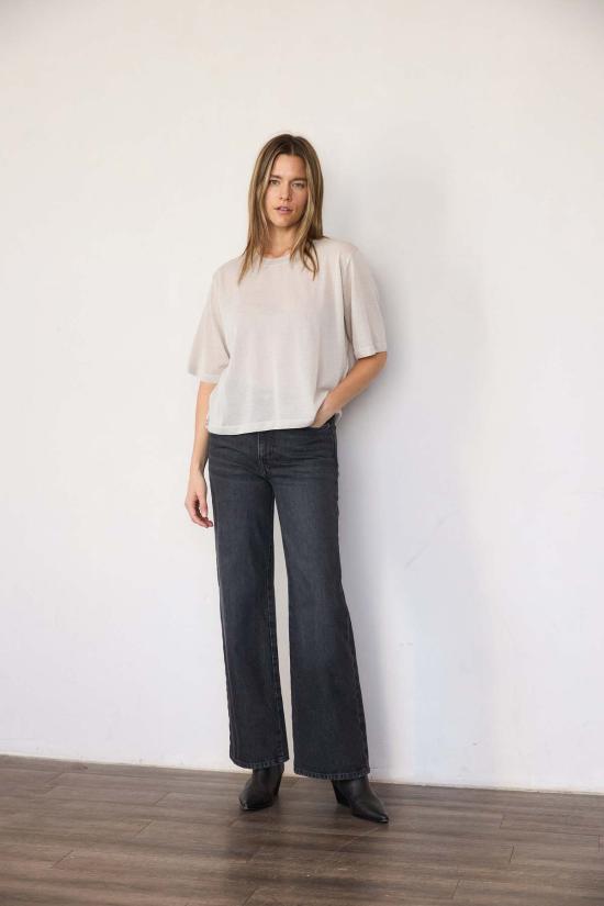  잇이즈웰 LA 스웨터 잇이즈웰 L.A. 경량 반팔