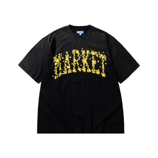  마켓 반팔 티셔츠 갤럭시 아크 티셔츠 - MARKET