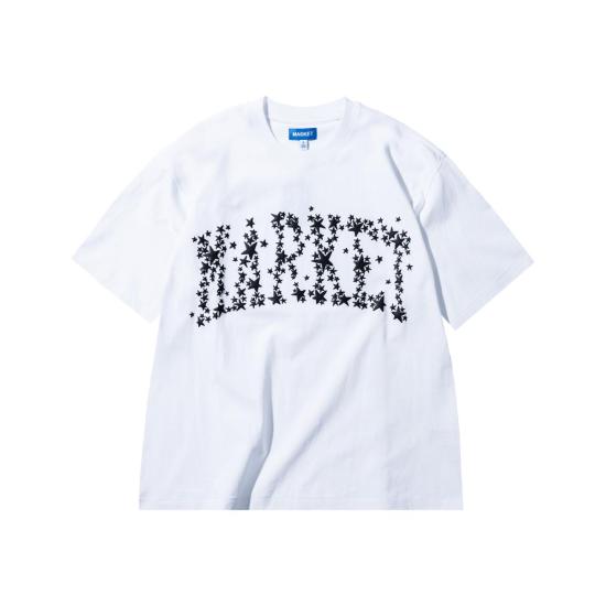  마켓 반팔 티셔츠 갤럭시 아크 티셔츠