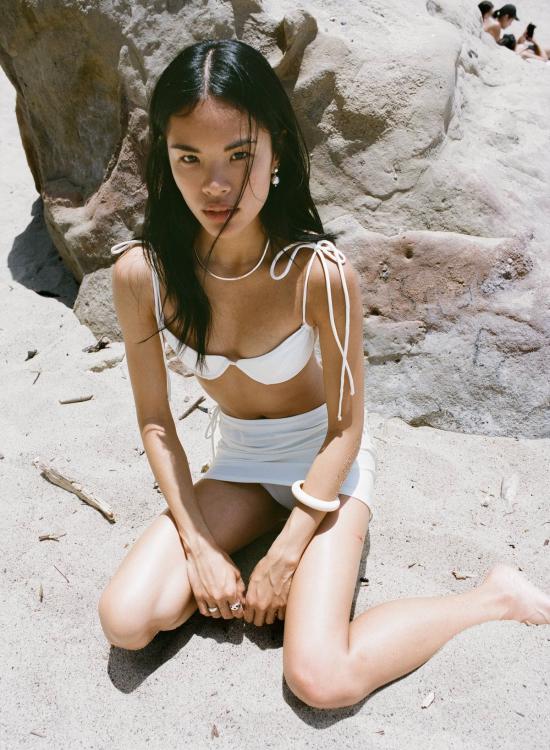  mare perpetua 비키니 수영복 마레 페르페투아 선 스커트 문스톤 - MARE PERPETUA