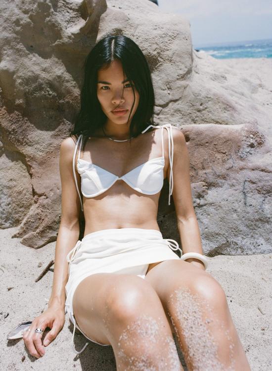  mare perpetua 비키니 수영복 마레 페르페투아 선 스커트 문스톤 - MARE PERPETUA