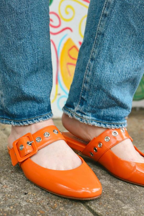  할마네라 플랫 슈즈 도스 플랫 - HALMANERA