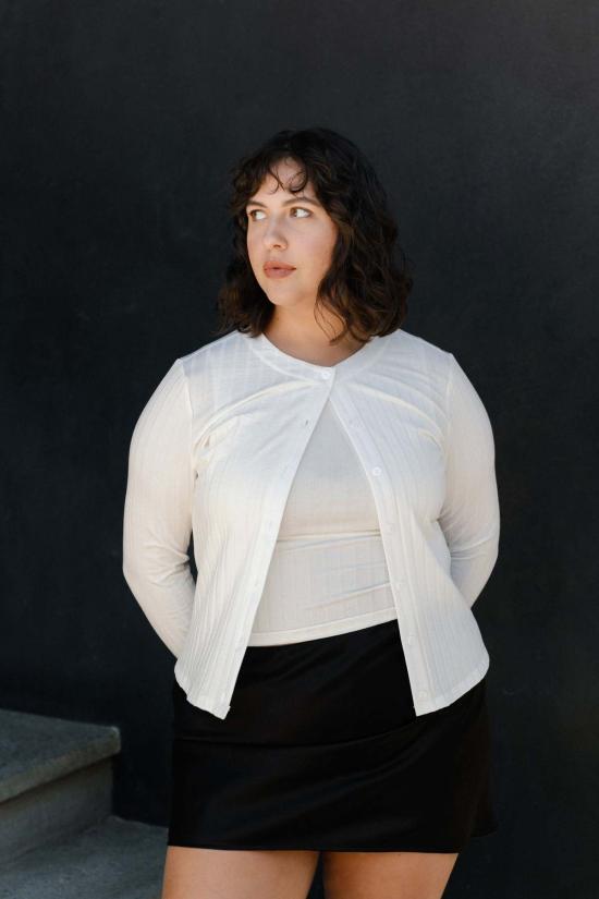  Whimsy + Row 가디건 Coco Cardigan Cream - OTHER BRANDS