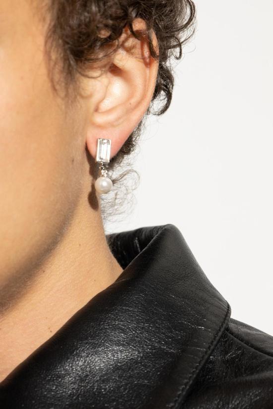  알렉산더 맥퀸 이어링 싱글 펄 - ALEXANDER MCQUEEN