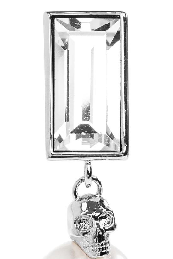  알렉산더 맥퀸 이어링 싱글 펄 - ALEXANDER MCQUEEN