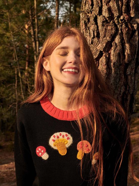  지지 니트웨어 스웨터 Gi Gi 니트웨어 버섯 - GIGI KNITWEAR