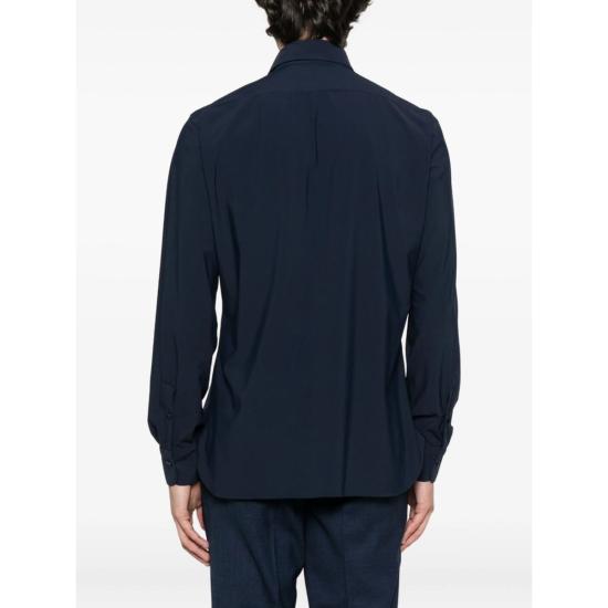  발바 긴팔 셔츠 바르바 나폴리  블루 - BARBA