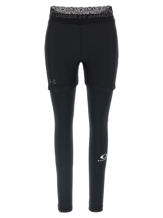  발렌시아가 숏팬츠 레깅스 X 언더아머 레깅스 블랙