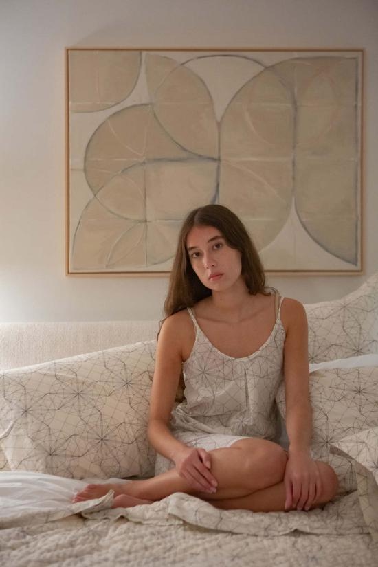  Erica Tanov 롱 원피스 에리카 타노프 세잘 슬립 인 레나 울프 '드로운 스타' - ERICA TANOV