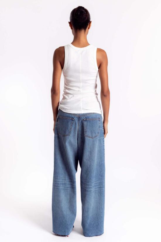  세인트아그니 민소매 티셔츠 세인트 아그니 유기농 면  (화이트) - ST.AGNI