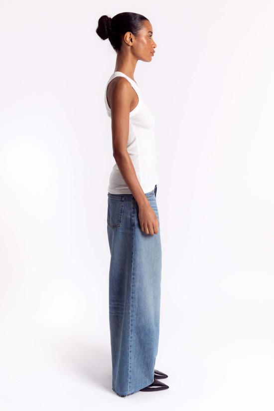  세인트아그니 민소매 티셔츠 세인트 아그니 유기농 면  (화이트) - ST.AGNI