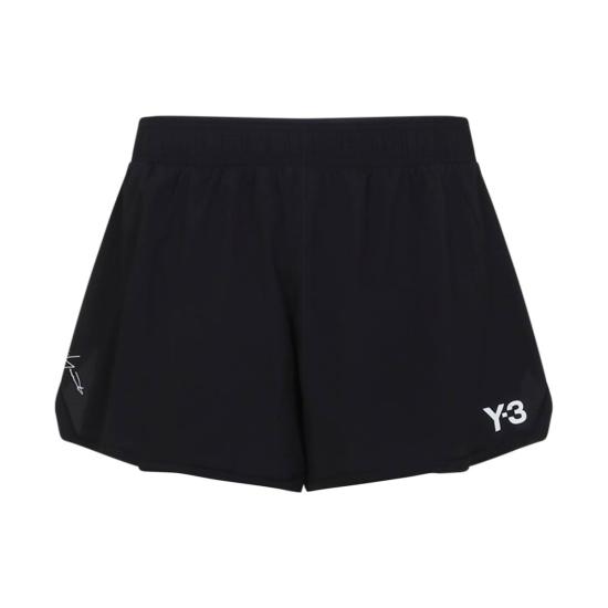  와이쓰리 숏팬츠 Y3 런 쇼츠 블랙 - Y-3