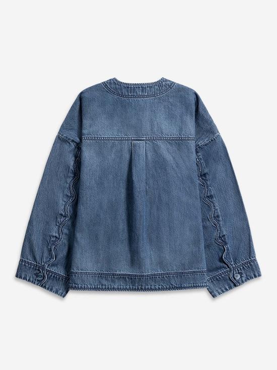  Future Classics 데님 자켓 퓨처 클래식 모티프 슬리브 데님 재킷 미드 인디고 - OTHER BRANDS