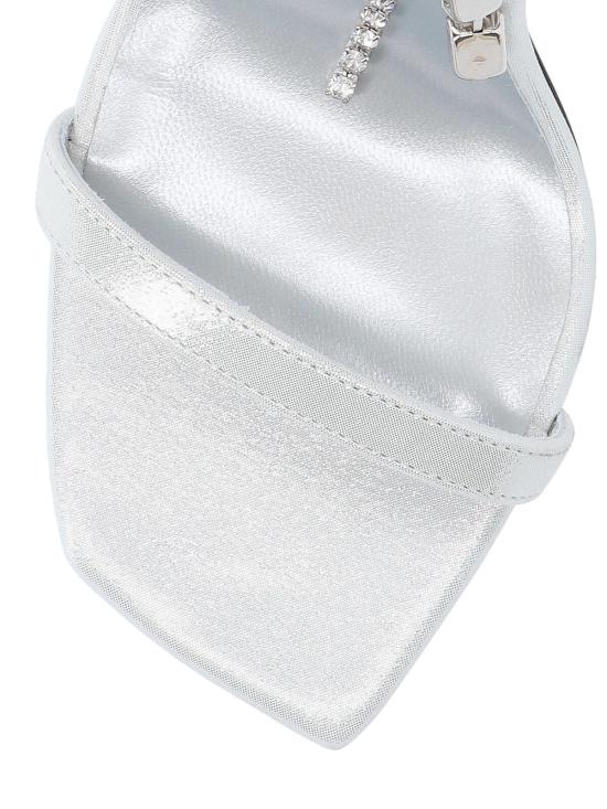  지미추 샌들 베리티 100 슬링백  (라인스톤 장식) - JIMMY CHOO