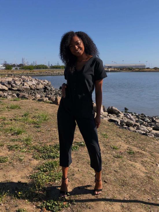  Happy French Gang 점프수트 해피프렌치갱 반팔 라이트  블랙 - OTHER BRANDS