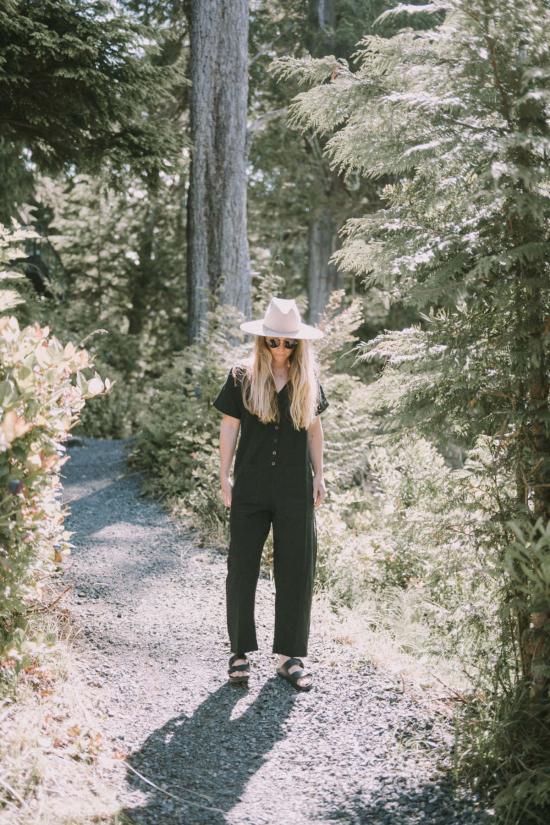  Happy French Gang 점프수트 해피프렌치갱 반팔 라이트  블랙 - OTHER BRANDS