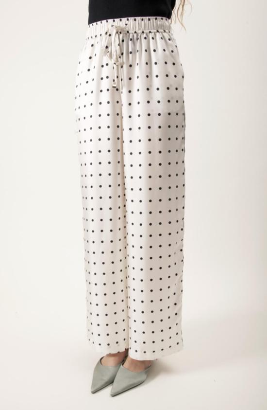  Maude Club 라운지 웨어 모드 클럽 지기 파자마 팬츠 도트 무늬