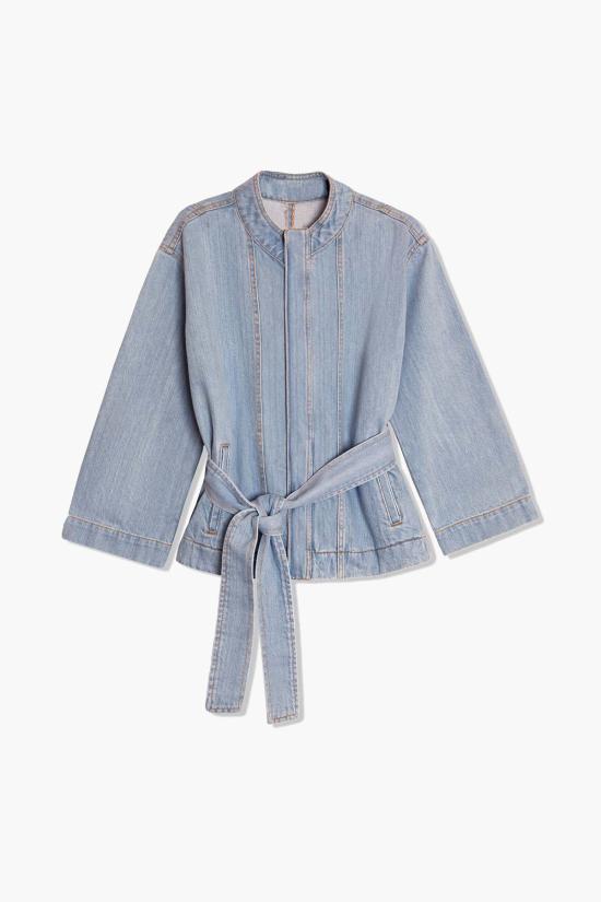  나지라 데님 자켓 카마르 데님 재킷 - NAZEERAH