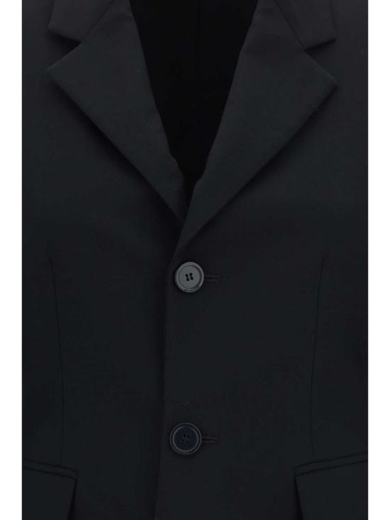  발렌시아가 수트 자켓 아워글래스 블레이저 재킷 블랙 - BALENCIAGA