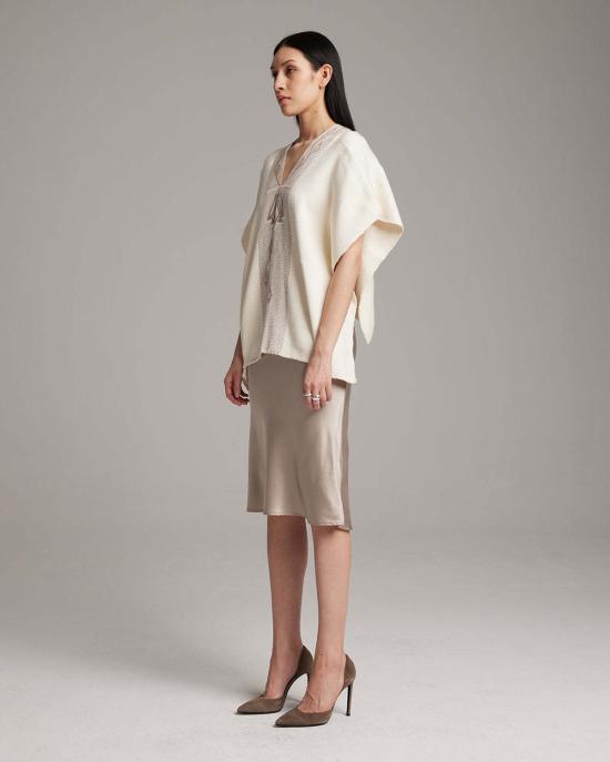  보즈 자켓 Voz Copihue Manta 재킷 아이보리/블랙 - VOZ