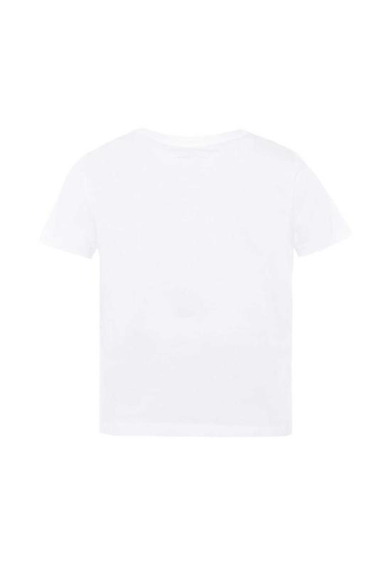  [키즈] 스텔라 맥카트니 탑 어린이용  하트 무늬 티셔츠 (흰색) - STELLA MCCARTNEY