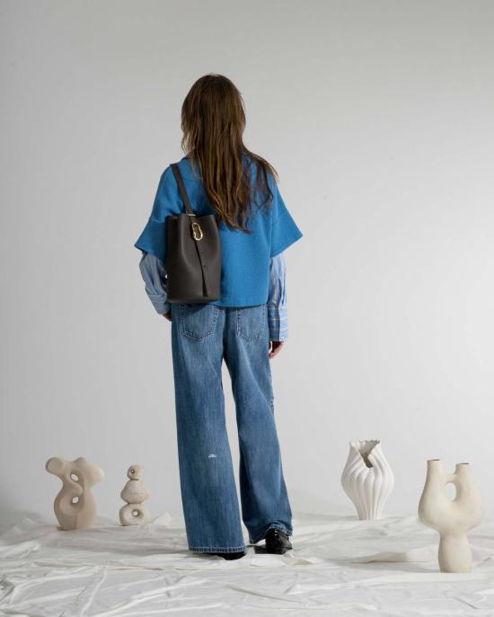  퓨처 클래식스 데님 팬츠 퓨처 클래식 루즈핏 진 미드 인디고 - FUTURE CLASSICS