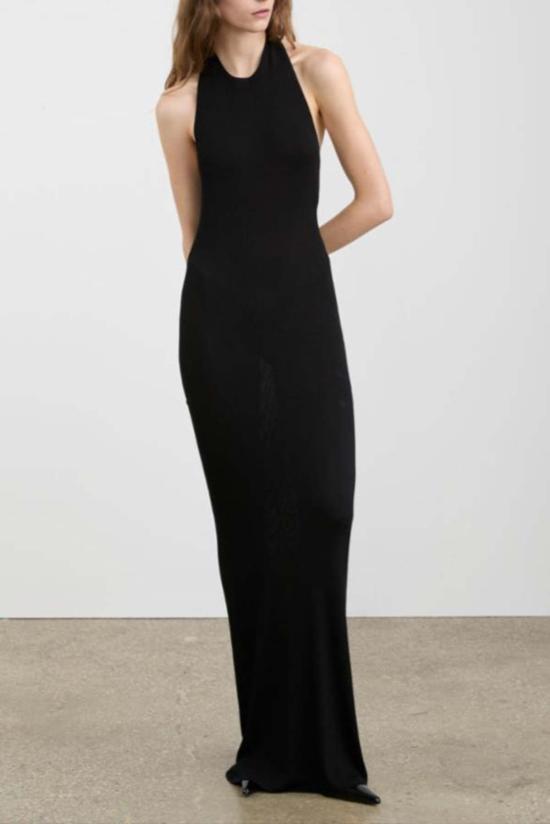  닐리로탄 롱 원피스 닐리 로탄 거트루드 스웨터 드레스 블랙