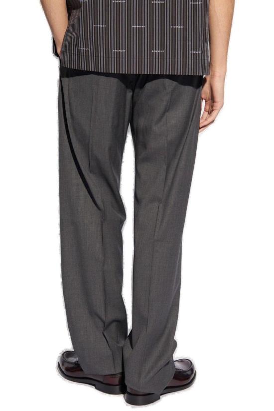  지방시 스트레이트 팬츠 자수  그레이 - GIVENCHY