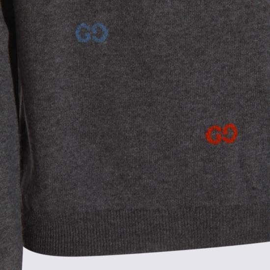  구찌 스웨터 니트웨어 그레이 - GUCCI