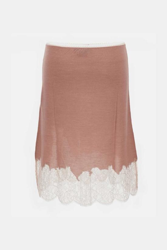  펜디 미디 스커트 핑크