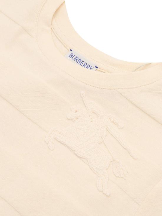  [키즈] 버버리 트레이닝 상의 아동용 티셔츠 (흰색) - BURBERRY