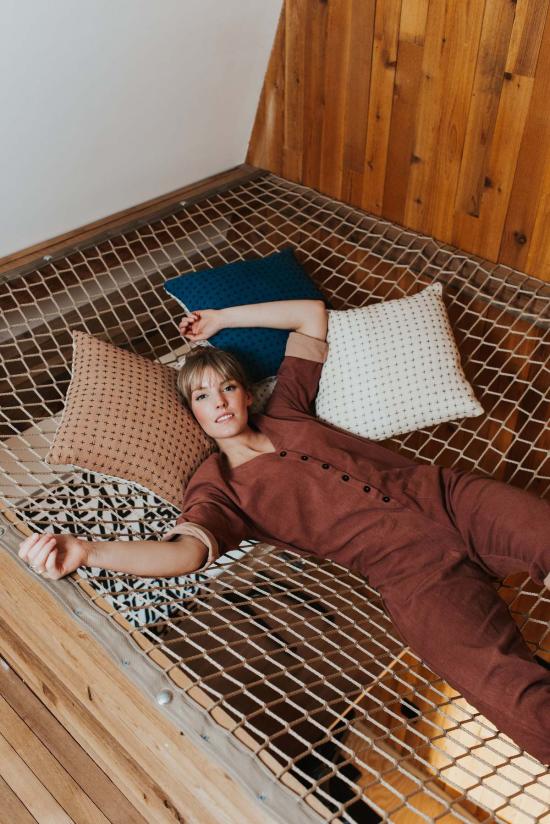  Happy French Gang 점프수트 해피 프렌치 갱 테라코타  테라코타 - OTHER BRANDS