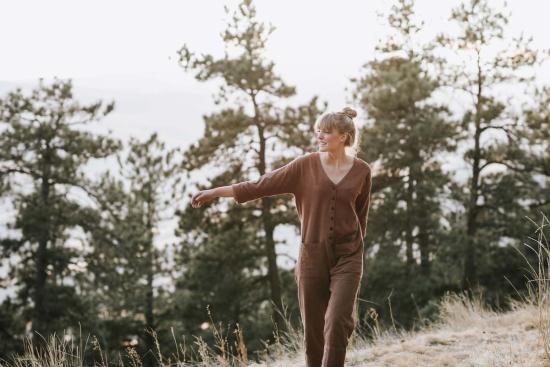  Happy French Gang 점프수트 해피 프렌치 갱 테라코타  테라코타 - OTHER BRANDS