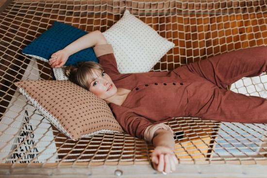  해피 프렌치 갱 점프수트 테라코타  테라코타 - HAPPY FRENCH GANG