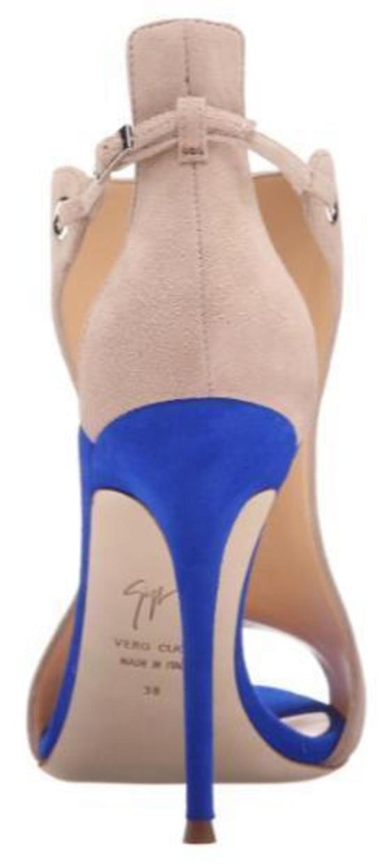  쥬세페자노티 샌들 Giuseppe Zanotti Cam Pallido  베이지 블루 - GIUSEPPE ZANOTTI