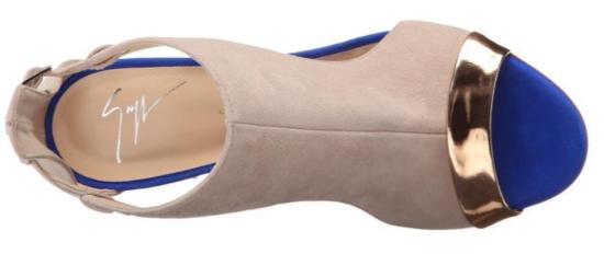  쥬세페자노티 샌들 Giuseppe Zanotti Cam Pallido  베이지 블루 - GIUSEPPE ZANOTTI