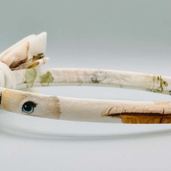  [키즈] Piper&Cloth 헤어 액세서리 키즈 파이퍼앤클로스 쓰리 리틀 보우즈 헤어밴드 메도우 테일즈 - PIPER&CLOTH