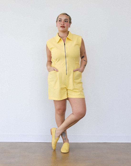  Noble 점프수트 노블 탱크 슈트 버터