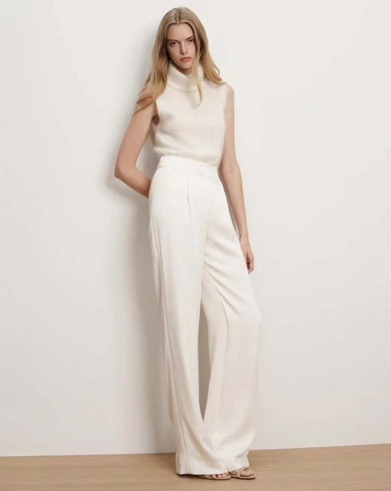  베로니카비어드 터틀넥 베로니카 비어드 마지 브러시드 캐시미어 쉘 아이보리