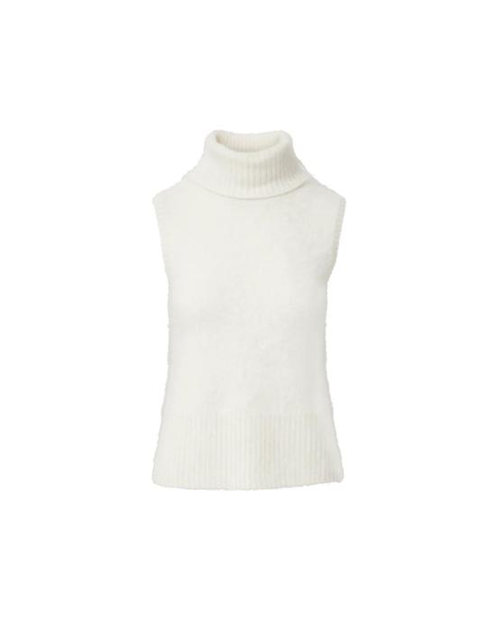  베로니카비어드 터틀넥 베로니카 비어드 마지 브러시드 캐시미어 쉘 아이보리 - VERONICA BEARD