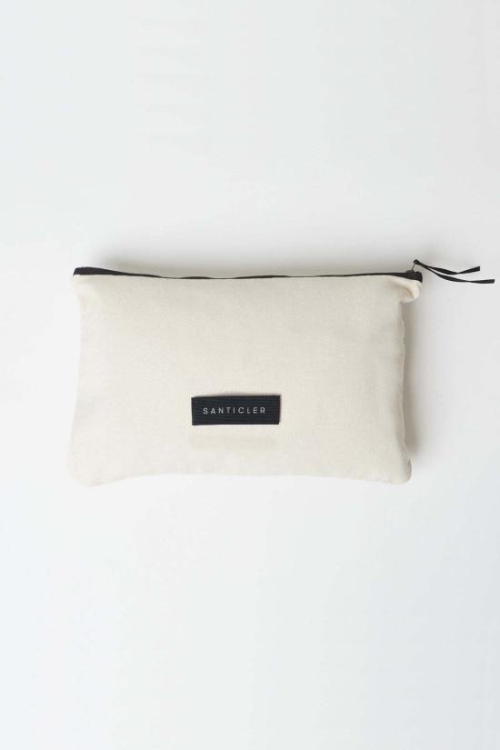  Santicler 라운지 웨어 산티클러 클라우드 나인 캐시미어 트래블 세트 헤더 차콜 - OTHER BRANDS