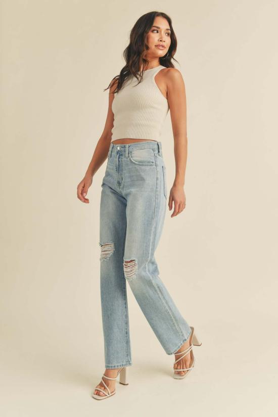  저스트 블랙 데님 데님 팬츠 Wfh 진 - JUST BLACK DENIM