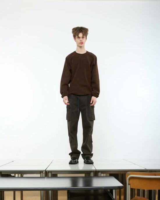  쥐알텐케이 치노 팬츠 Gr10 K 웜 카고 팬츠 (소일 브라운) - GR10K