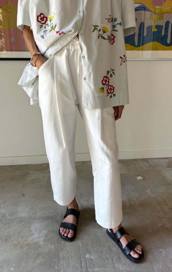  Two 스트레이트 팬츠 투 배럴 레그 팬츠