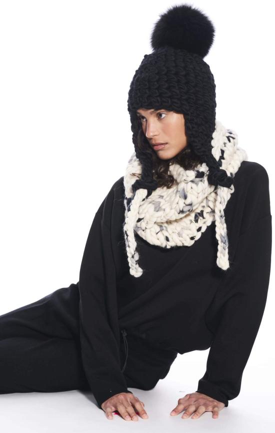  미샤램퍼트 머플러/스카프 미샤 램퍼트 라이트 플로럴 스누드 라지 - MISCHA LAMPERT