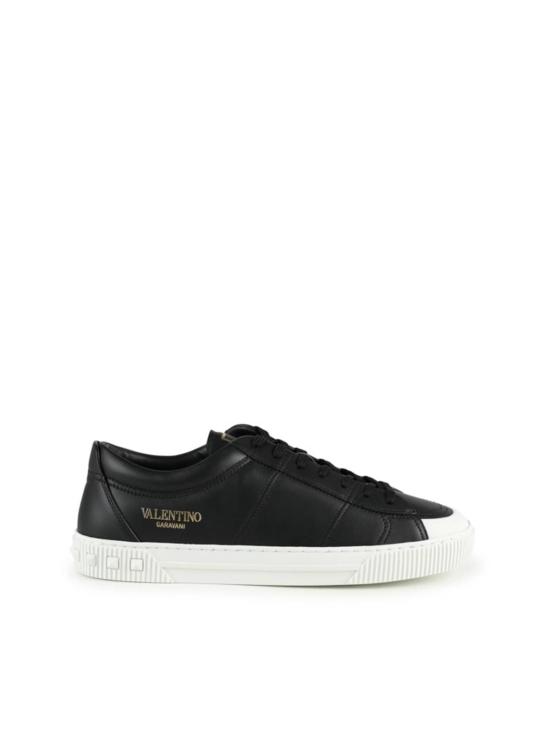  발렌티노 가라바니 스니커즈 가죽  블랙/화이트 - VALENTINO GARAVANI