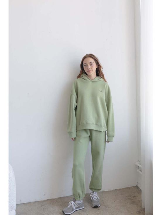  Things Between 스트레이트 팬츠 스마일리 스웨트팬츠 말차 사이의 것들 - OTHER BRANDS