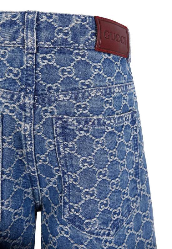  [키즈] 구찌 진 GG 모티브 데님 키즈 - GUCCI