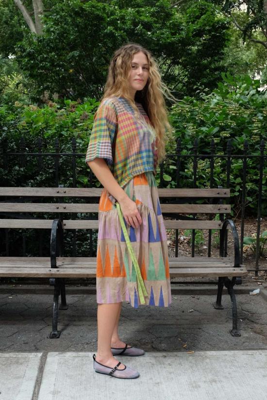  루주타 셰스 블라우스 우븐 드림스 탑 - RUJUTA SHETH