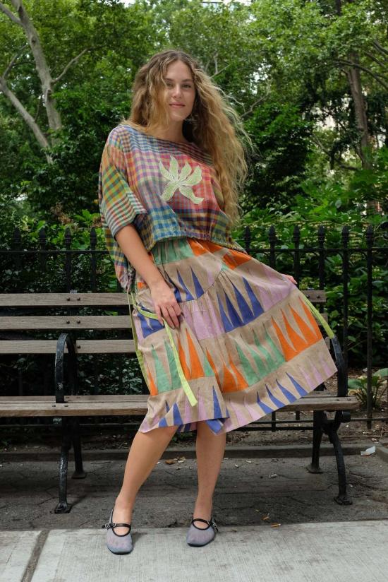  루주타 셰스 블라우스 우븐 드림스 탑 - RUJUTA SHETH